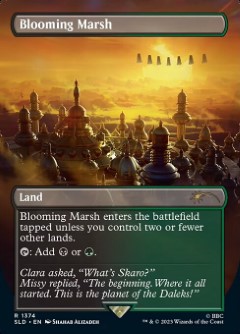 Blooming Marsh Secret Lair Drop - Doctor Who Art